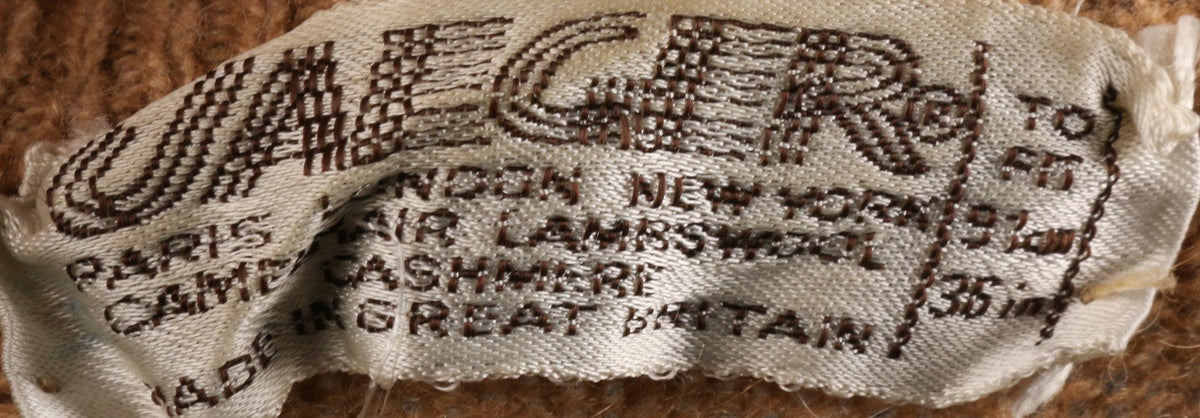 Jaeger brown cardigan size 12/14 label