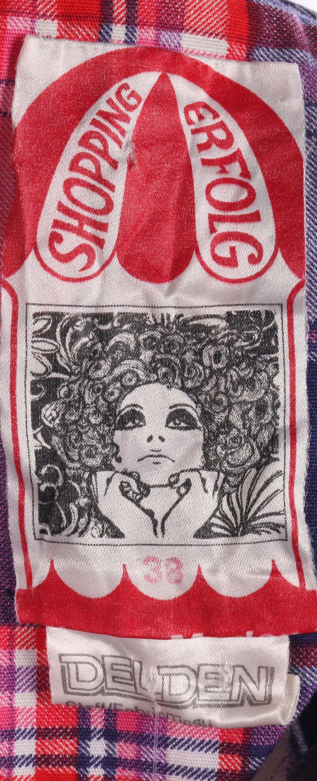 Vintage 1970's checked dress size 10 - Ava & Iva