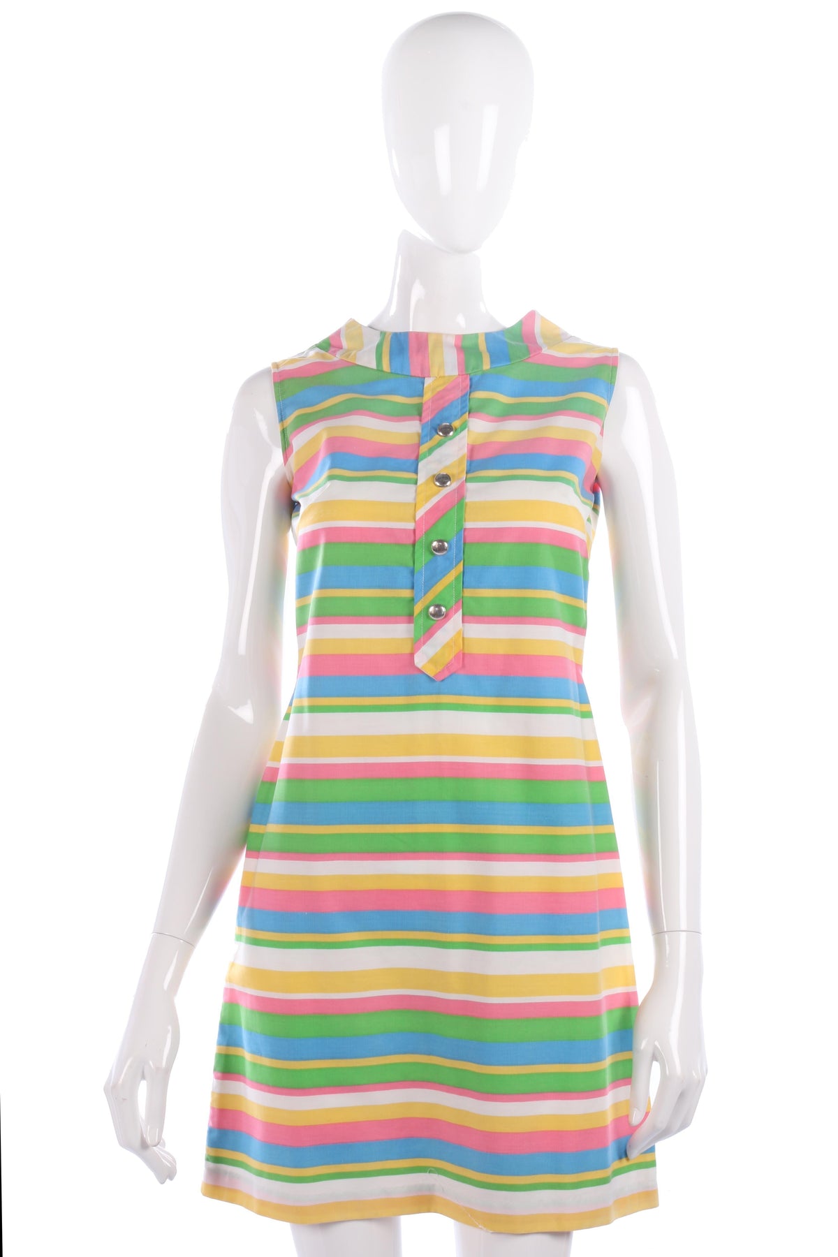 1960s vintage striped dress size S - Ava & Iva