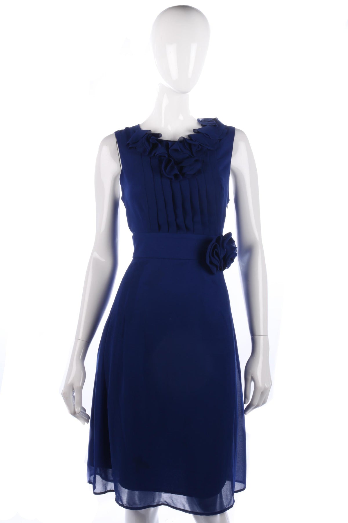 FEVER London Stunning Blue Cocktail Dress UK Size 16. - Ava & Iva