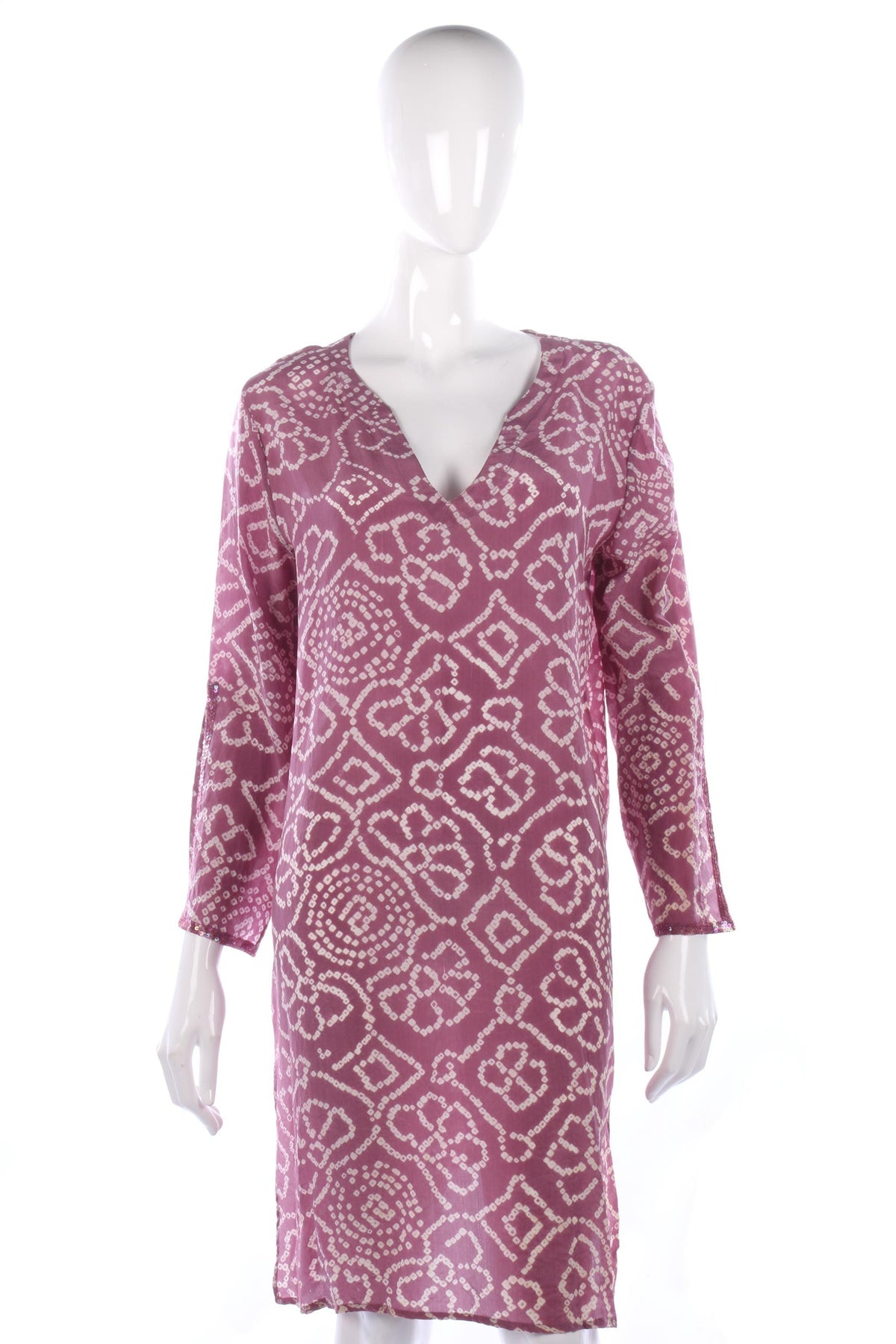 Sundar silk tunic size L - Ava & Iva