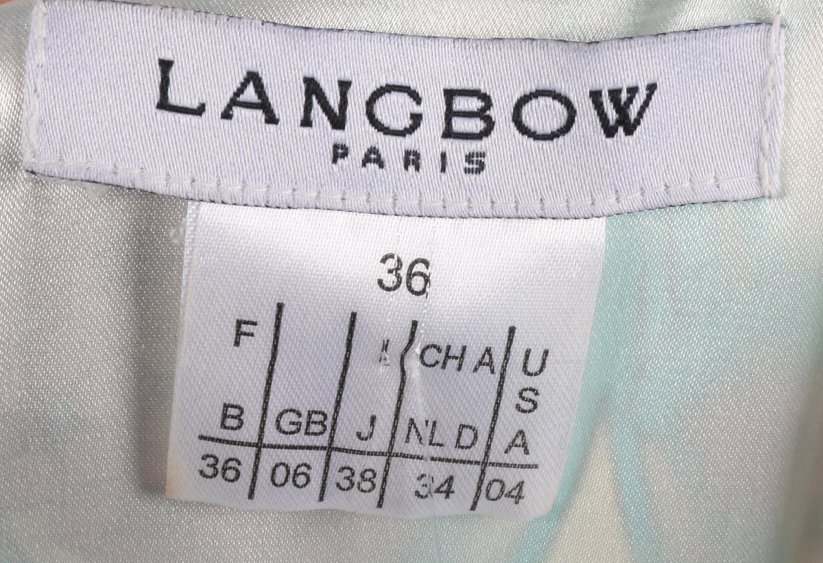 Delightful silk floral french dress size 8 - Ava & Iva