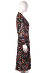 Tricosa multi coloured dress and jacket  side