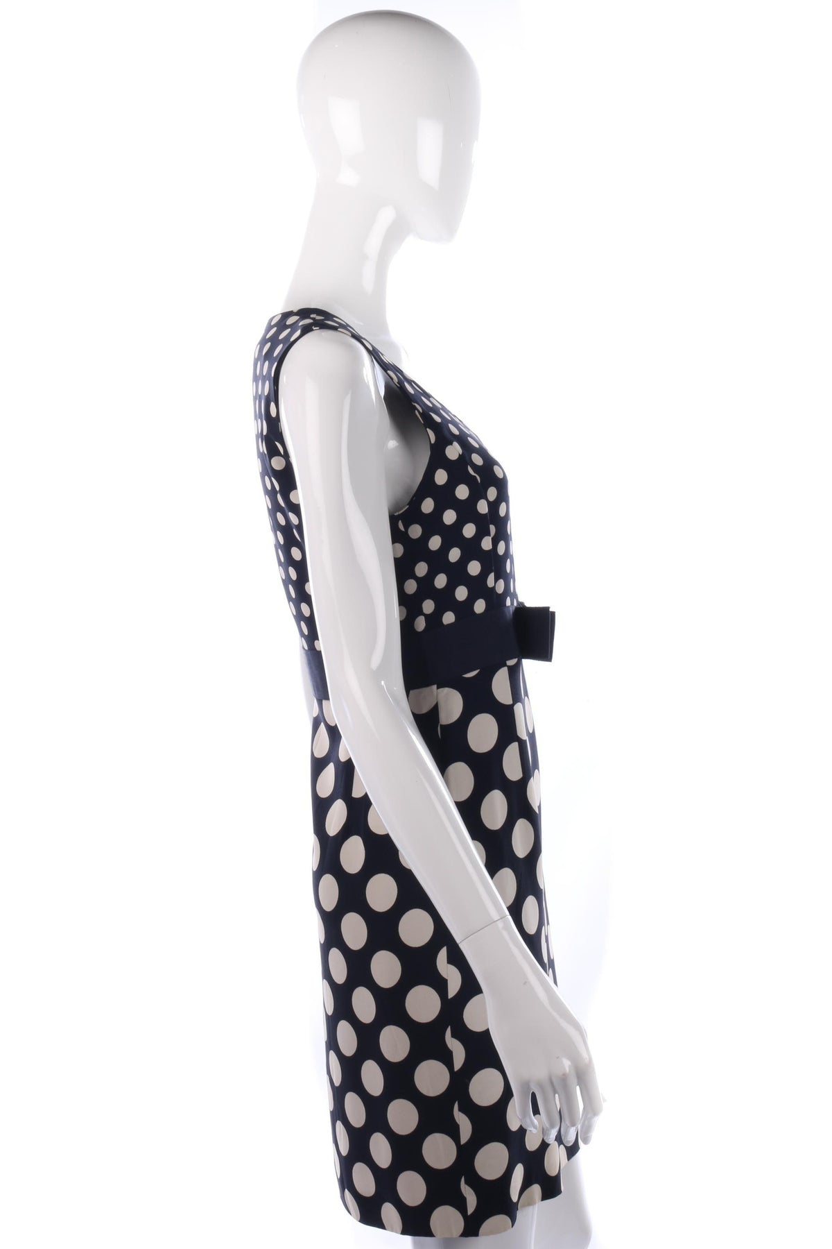 Georges Rech navy spotted dress size 10 - Ava & Iva