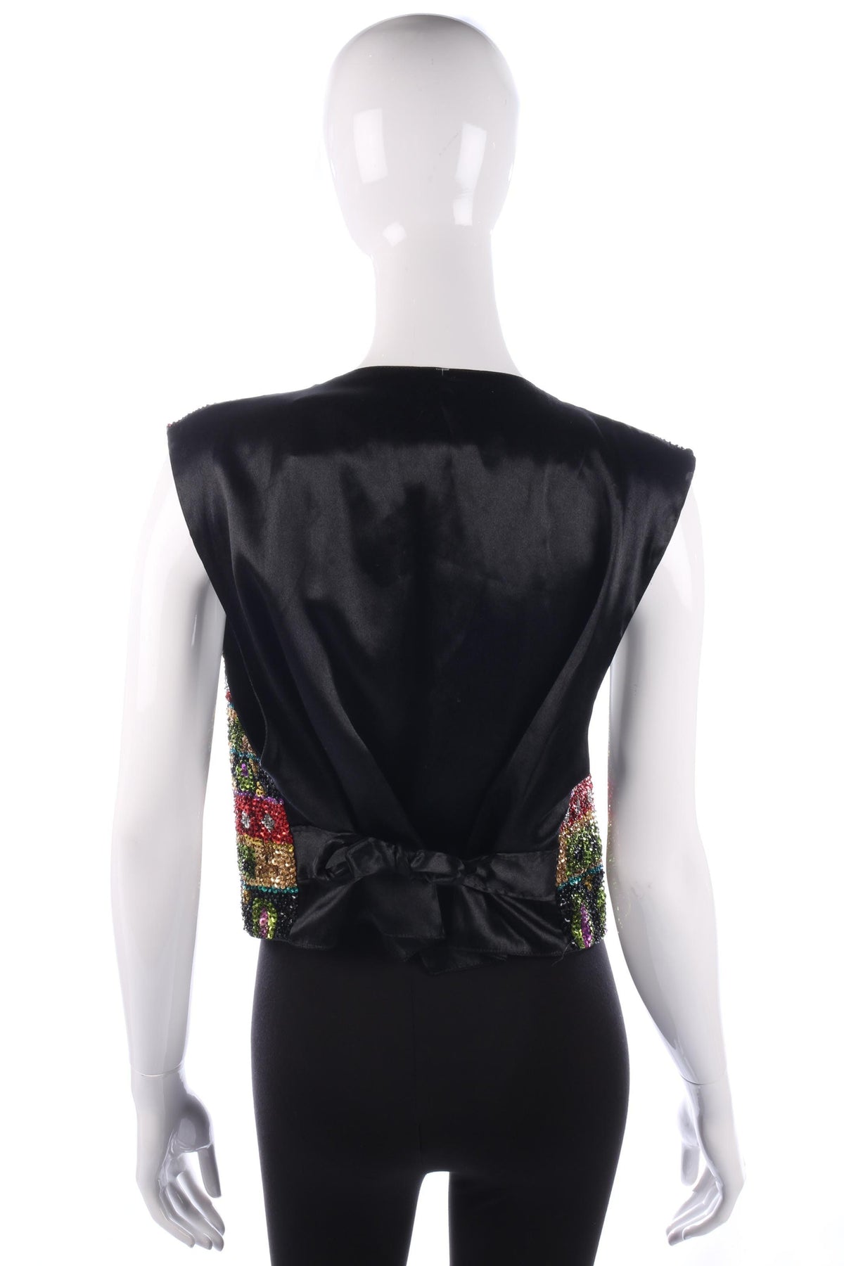 Amazing sequinned waistcoat size M/L - Ava & Iva