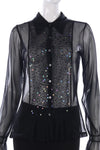 Inwear net blouse with sequins size M - Ava & Iva