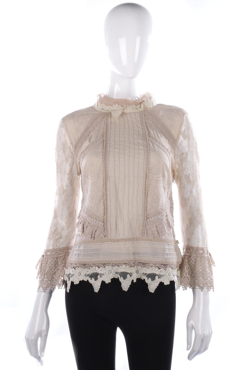 Fabulous lace whistles blouse size 12 - Ava & Iva