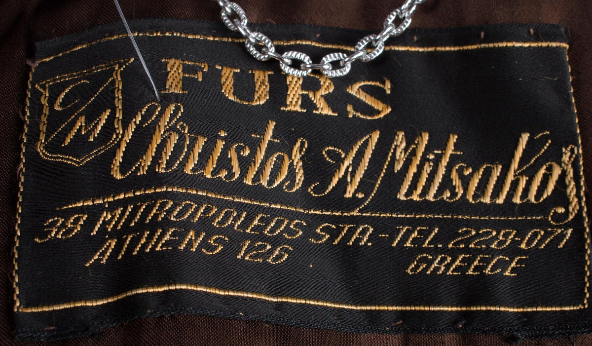 Vintage mink fur jacket by Christos A Mitsakos - Ava & Iva