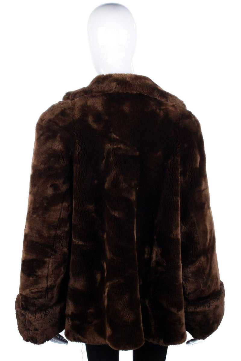 Vintage brown fur coat - Ava & Iva