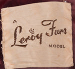 Leroy Furs Mink Fur Coat Mid Brown Size M - Ava & Iva