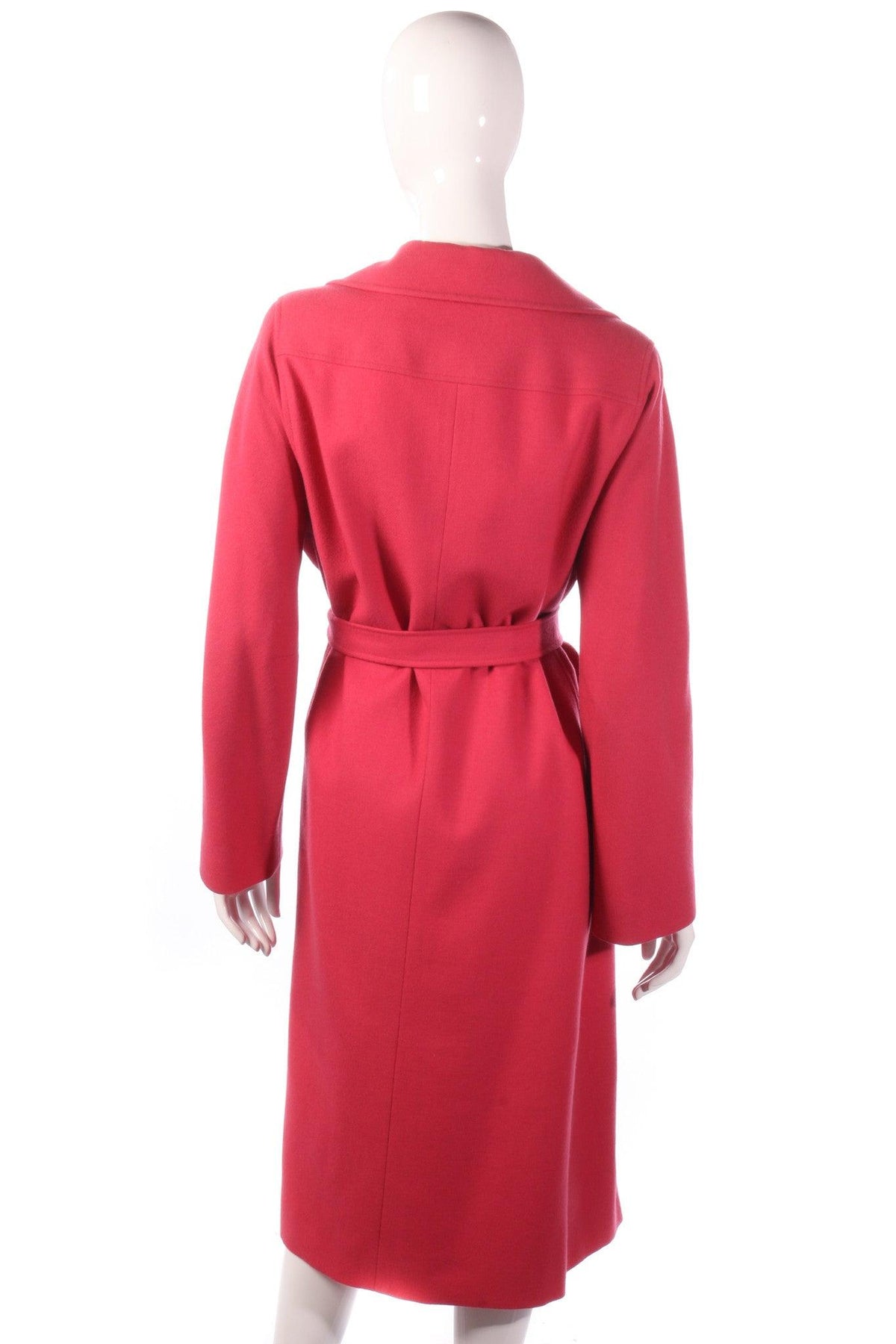 Aquascutum long pink coat size 18/20 - Ava & Iva