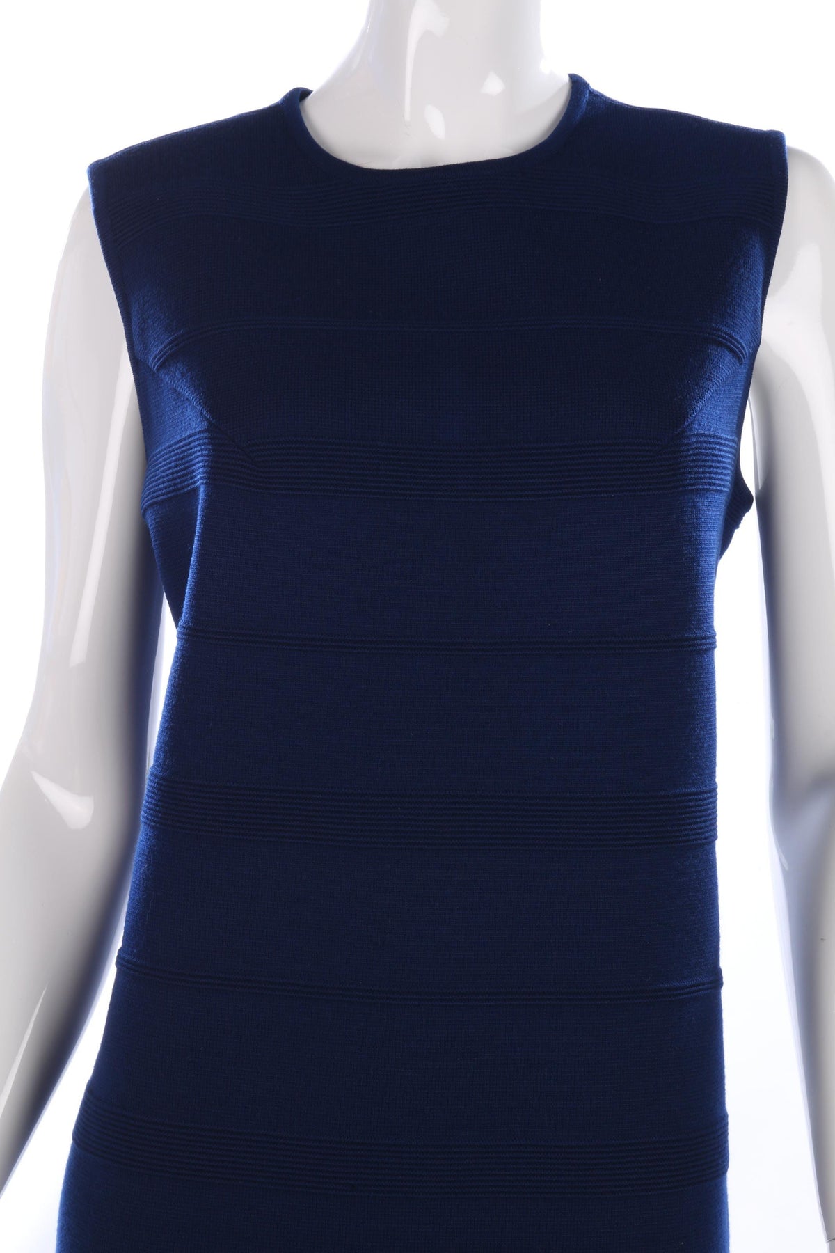 Navy pure wool shift dress size M - Ava & Iva