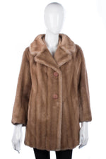 Vintage faux fur Hamells of London blonde coat - Ava & Iva