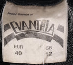 Fabulous vintage black crepe 1940's dress size S - Ava & Iva