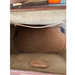 Vintage Leather Tan Fixed Handle Handbag - Ava & Iva