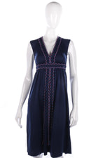 Sarah Bernshaw blue vintage dress size S - Ava & Iva