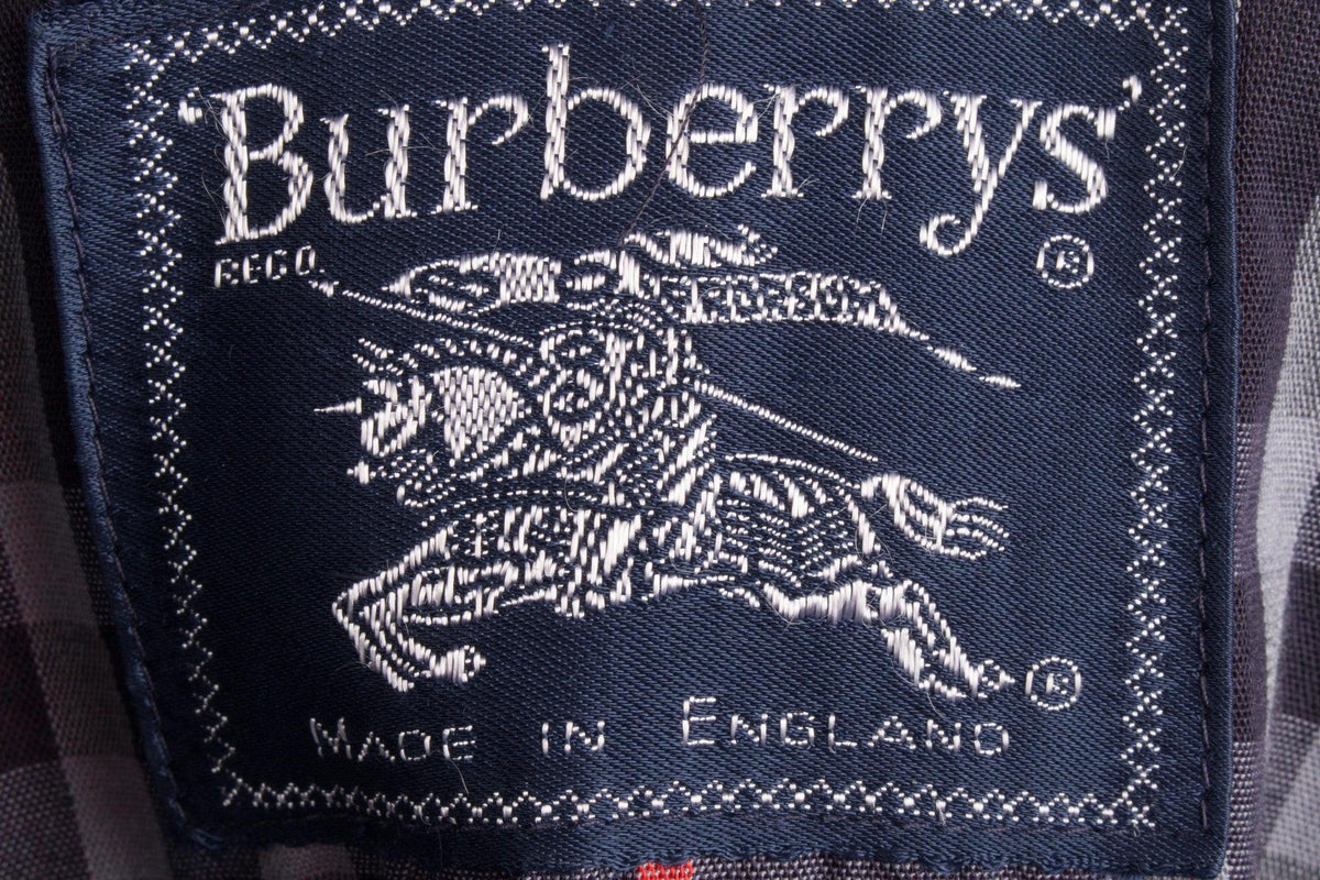 Burberrys Red Zip Up Jacket Size12/14 - Ava & Iva