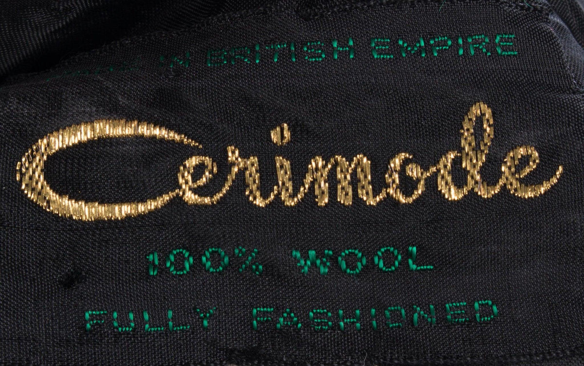 Cerimode Vintage Sequinned Sleeveless Top Black Size 36 (UK8/10) - Ava & Iva