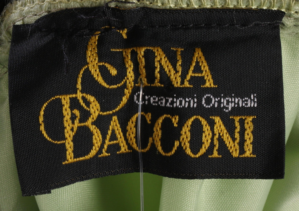 Fabulous vintage Gina Bacconi evening gown size M - Ava & Iva