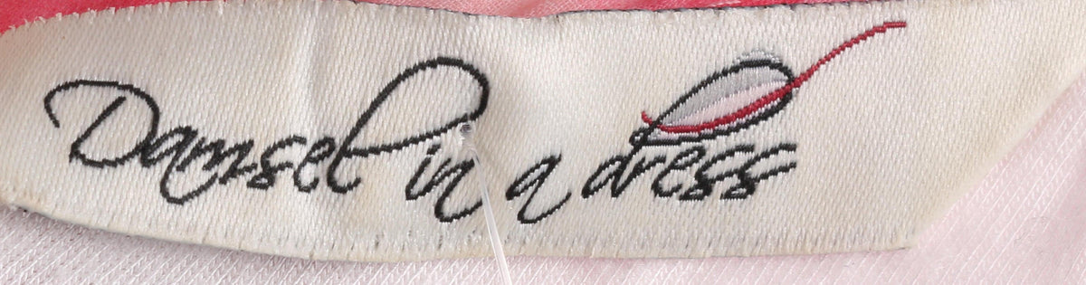 Damsel in a dress pink floral evening gown size M - Ava & Iva