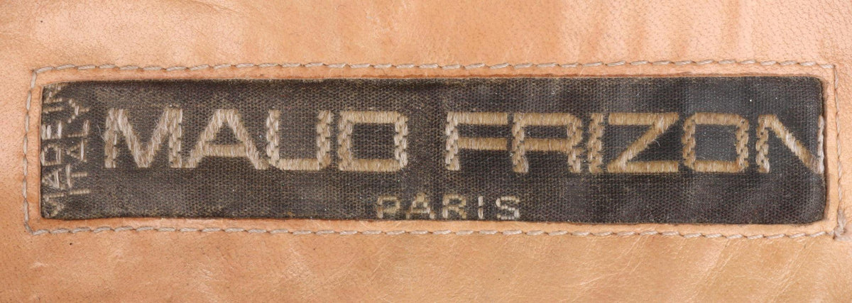 Maud Frizon Vintage Slingbacks Bronze and Silver Leather Shoes Size 37 1/2. - Ava & Iva