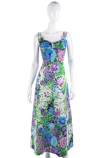 Vera Mont vintage floral evening dress size S - Ava & Iva