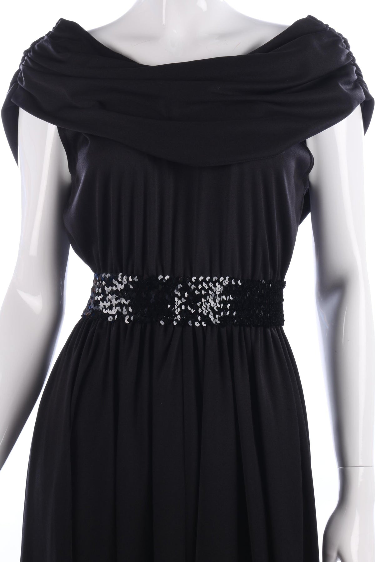 Trina Lewis & Marjon Couture 1970's cocktail dress size M - Ava & Iva