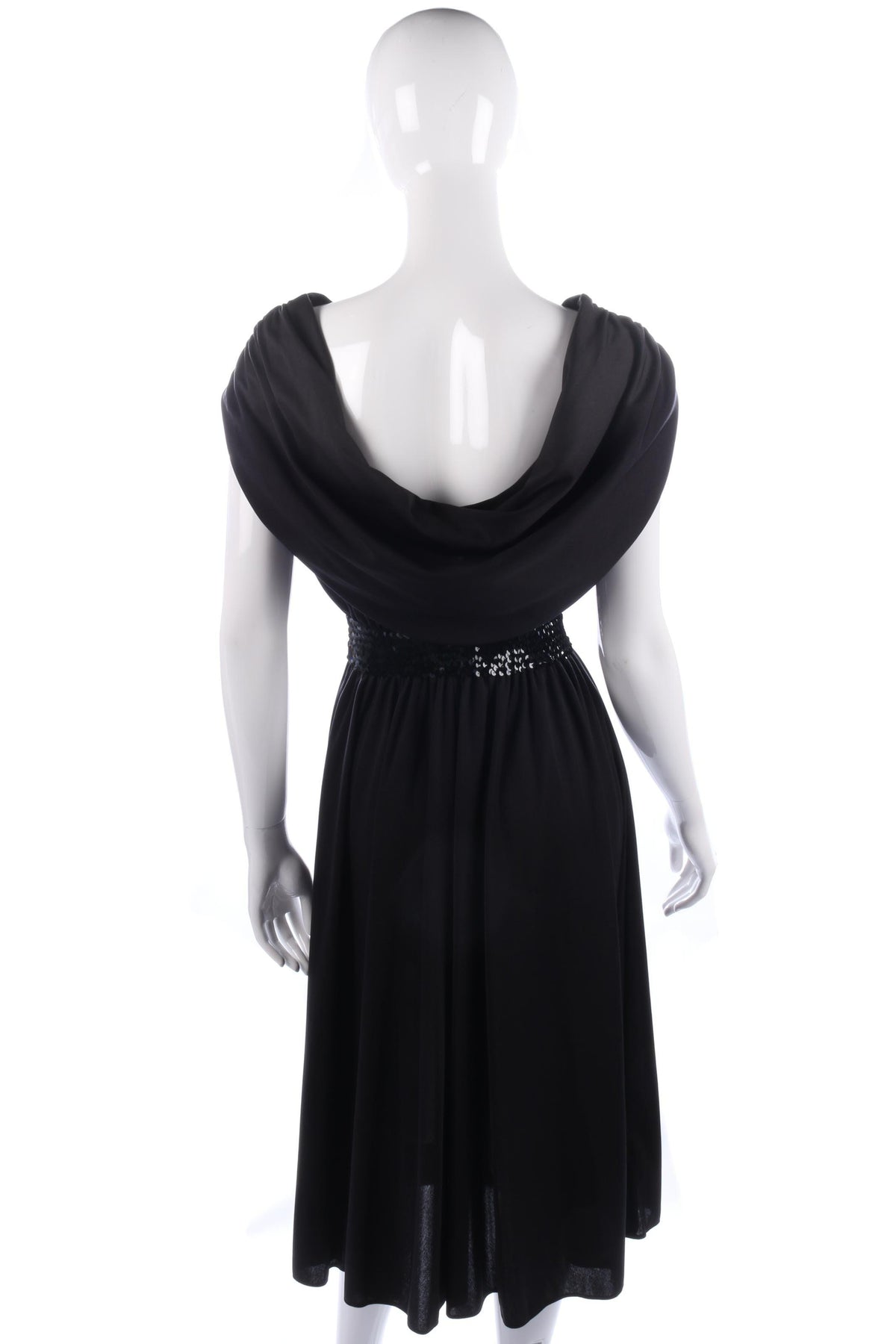 Trina Lewis & Marjon Couture 1970's cocktail dress size M - Ava & Iva