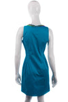 Love Moschino Dress Cotton Blue Sleeveless UK Size 10 BNWT - Ava & Iva