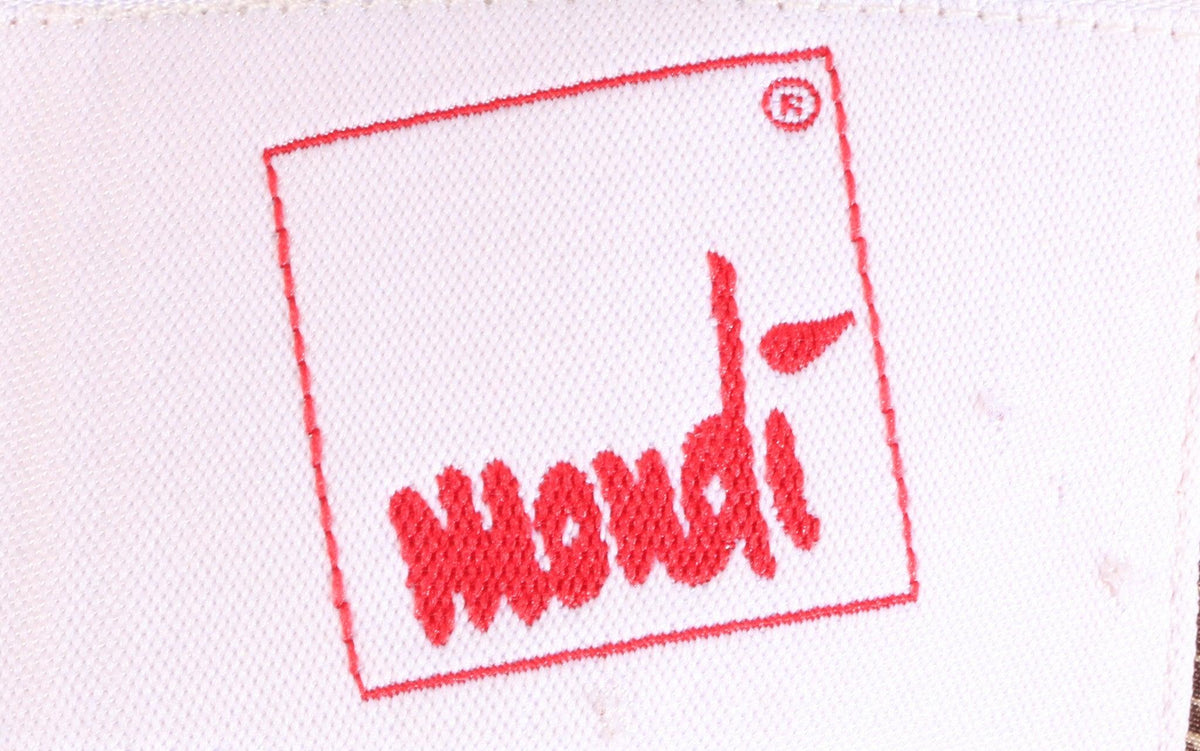 Mondi brown skirt suit label