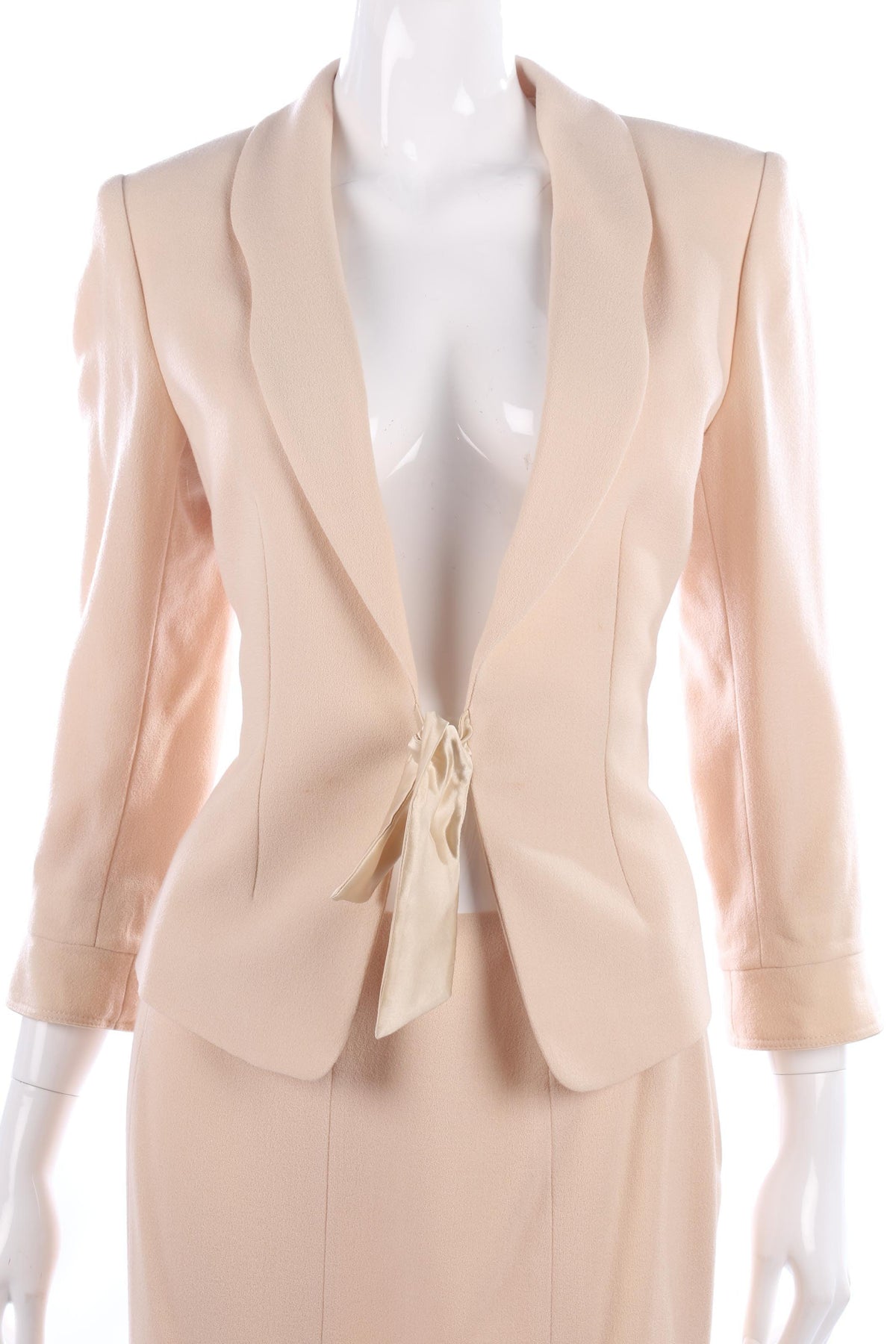 Paddy Campbell cream skirt suit - Ava & Iva