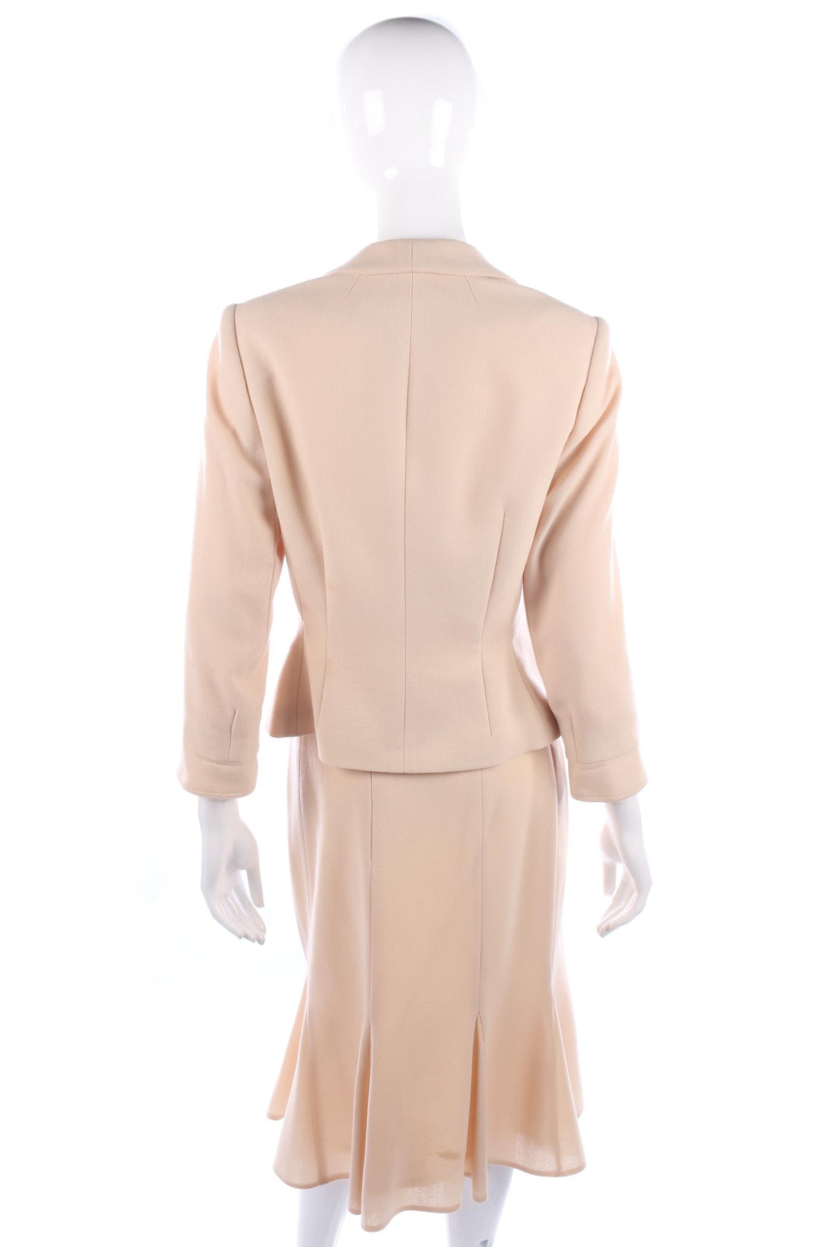 Paddy Campbell cream skirt suit - Ava & Iva