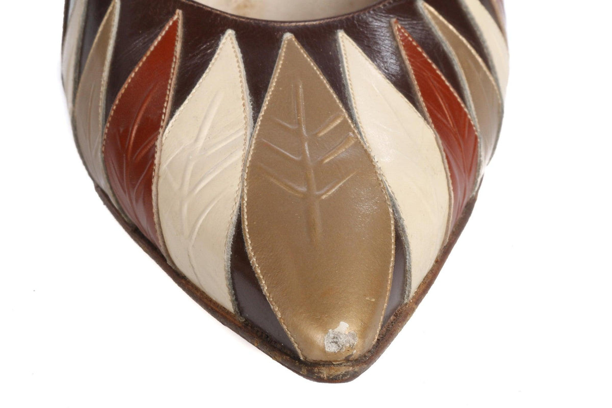 Eve Italian 1940's /50's Vintage Shoes Size est UK 3/3.5 - Ava & Iva