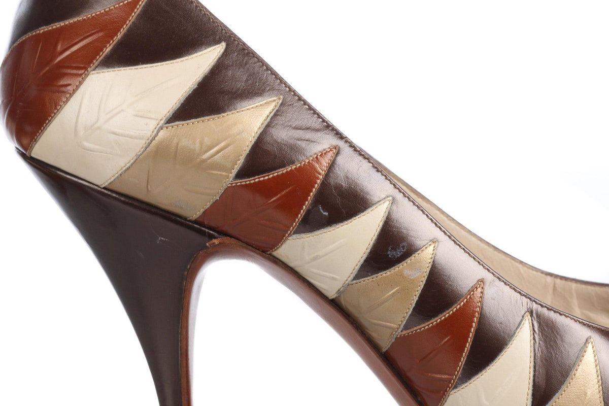 Eve Italian 1940's /50's Vintage Shoes Size est UK 3/3.5 - Ava & Iva