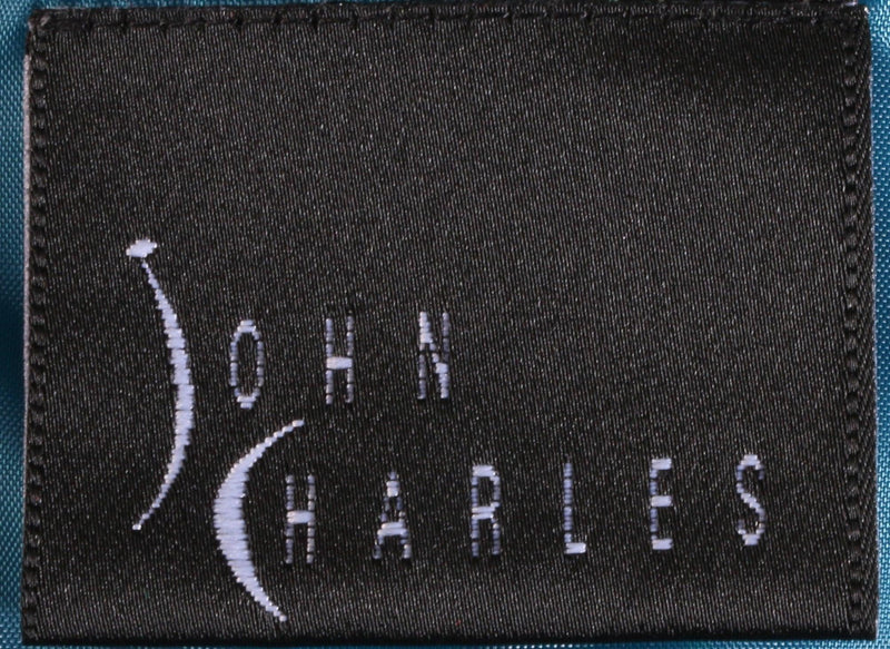 John Charles blue bodice label