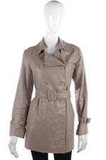 Lovely metallic silver and beige summer jacket size M - Ava & Iva