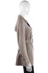 Lovely metallic silver and beige summer jacket size M - Ava & Iva