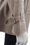 Lovely metallic silver and beige summer jacket size M - Ava & Iva