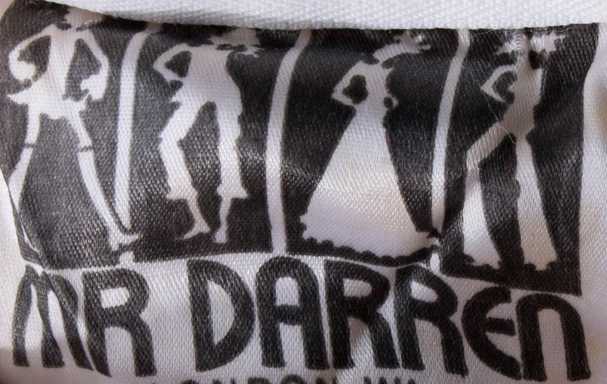 Mr. Darren Vintage Evening Dress Crimpelene Cream UK 8/10 - Ava & Iva