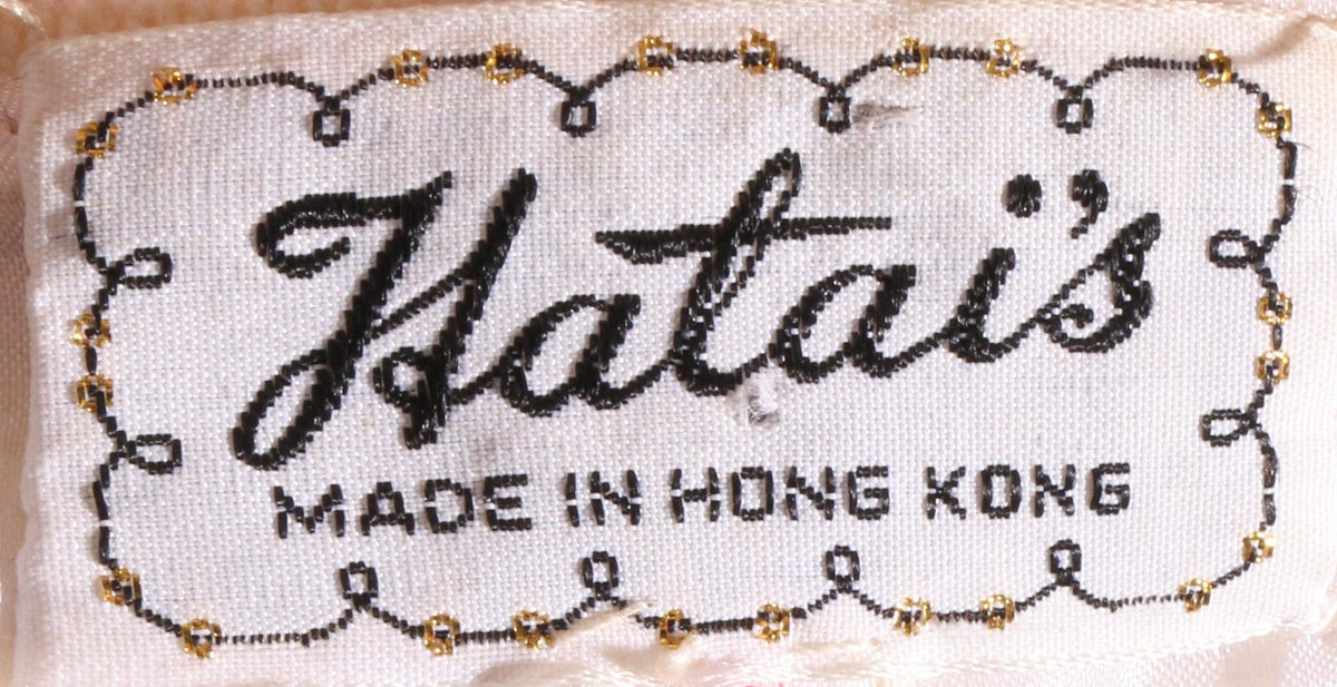 Hatais cream sequin jacket  label