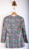 Anne Crimmins for UMI Collections Jacket 100% Silk Multicoloured with Sequins Size 12 - Ava & Iva