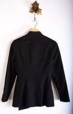 Guy Laroche Diffusion Jacket Black 100% Wool Size Eur36 UK8 - Ava & Iva