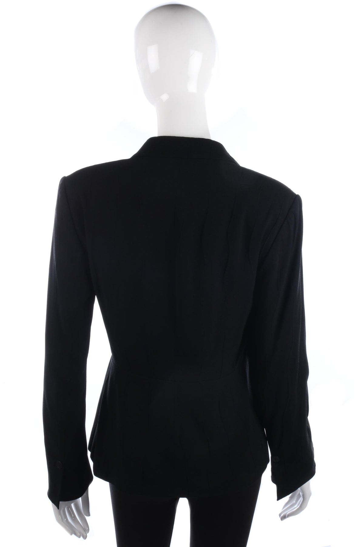 Amanda Marshall Jacket Black Size 10 - Ava & Iva