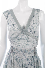 Noli silk/ cotton light blue and top, matching camisole and skirt UK Size 12 - Ava & Iva