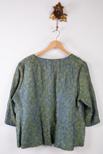 Wonderful Edge to Edge Vintage Green Jacket (O/S) - Ava & Iva