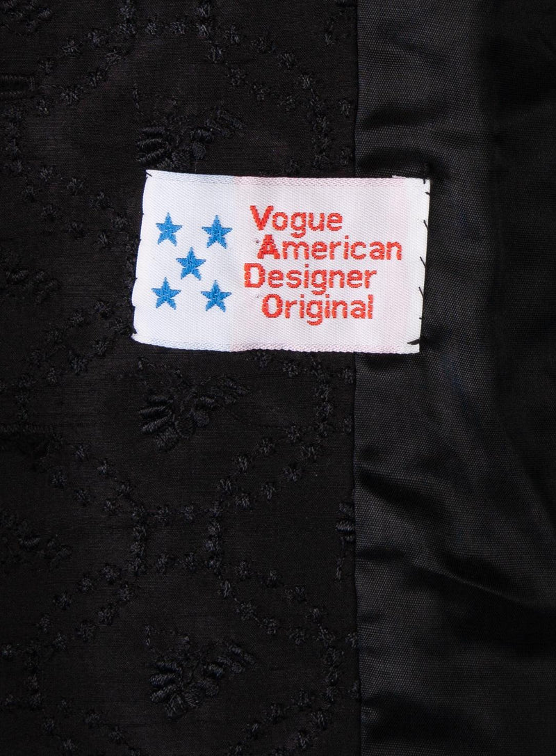 Vogue American Designer Original Long Jacket Black Size M - Ava & Iva