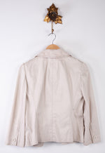 Marc Jacobs Cropped Military Style Jacket Cotton Cream UK10 US8 - Ava & Iva