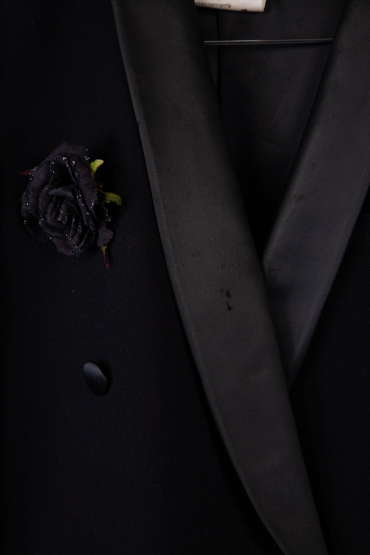 Georges Rech Vintage Dinner Jacket Black UK 12 - Ava & Iva