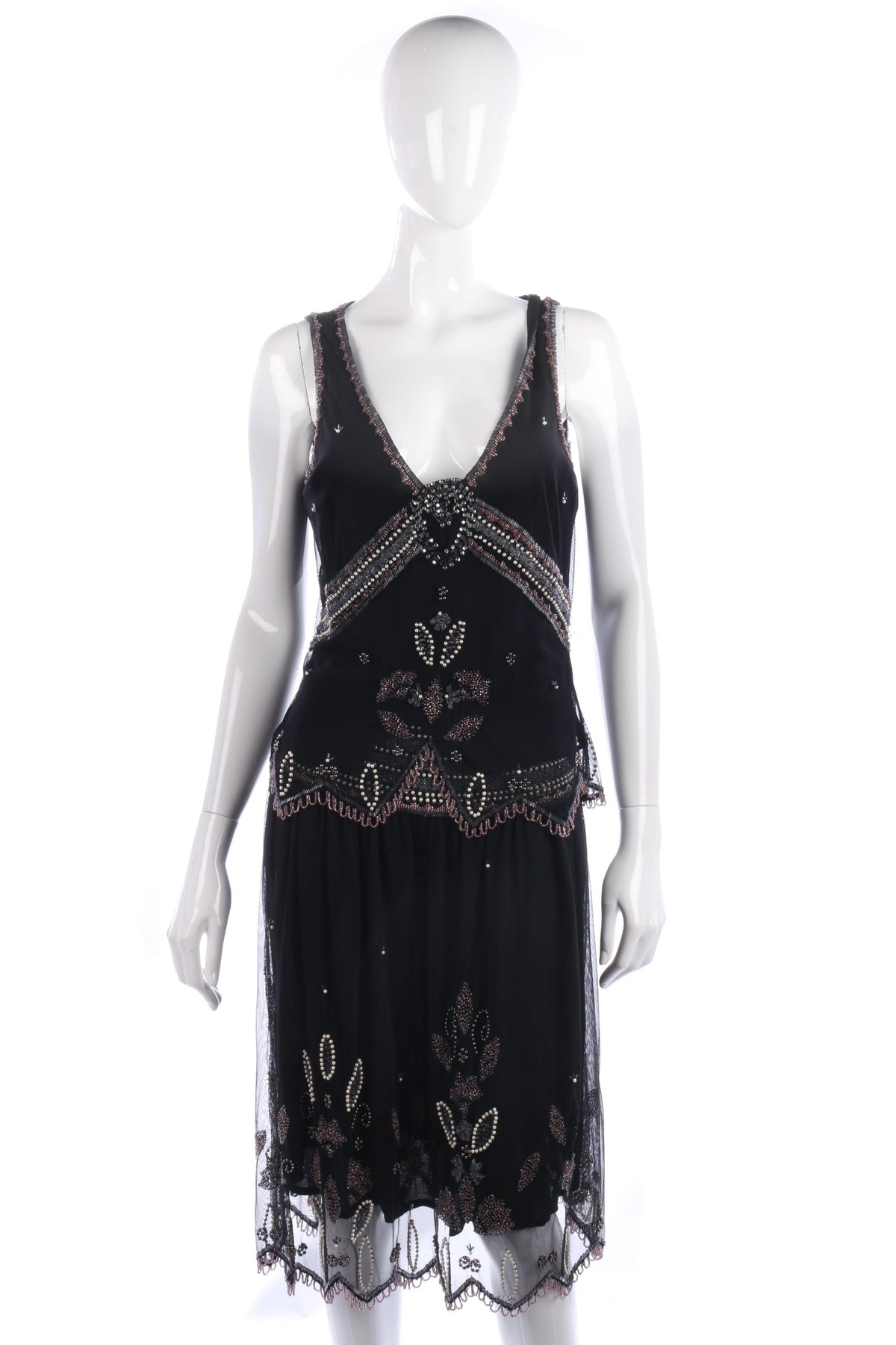 French connection beaded top and skirt size 12 - Ava & Iva