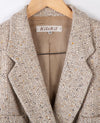 IGI and IGI Wool and Angora Double Breasted Jacket Cream Tones Eur42 UK14 - Ava & Iva